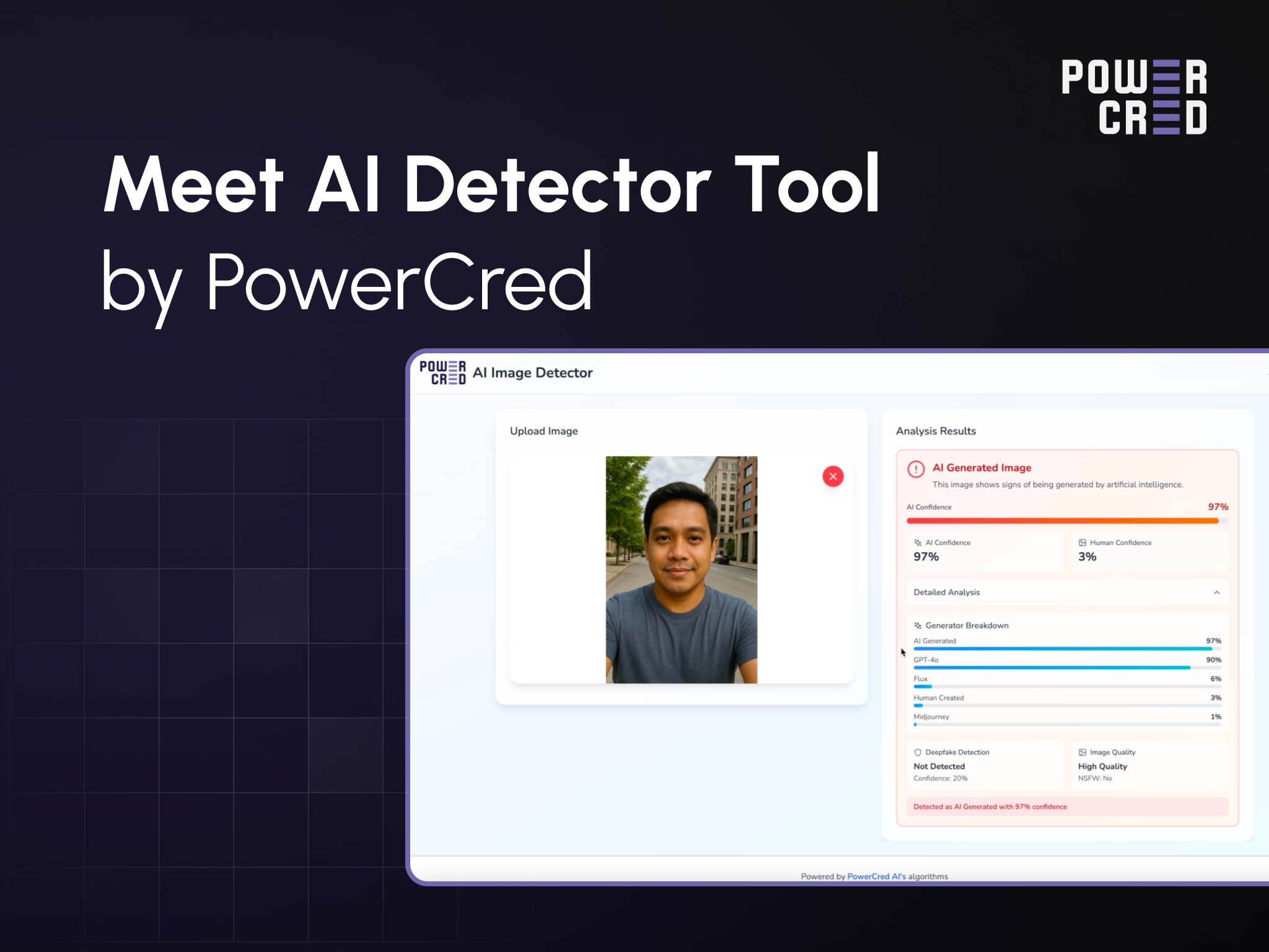 AI Detector Tool by PowerCred